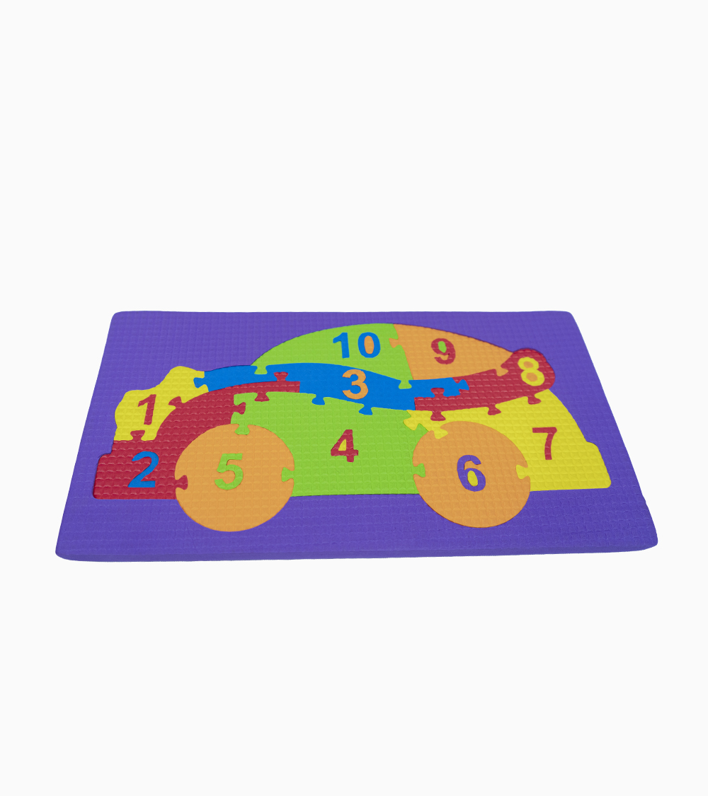 CAR & TRAIN Puzzle 2 Parts in One set Kids Land